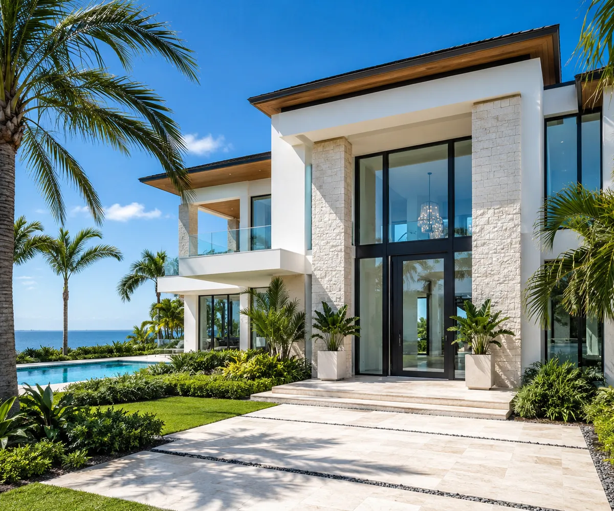 Bright modern coastal home